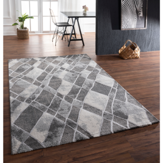 Modern vloerkleed Mexcico Grijs 28063 95