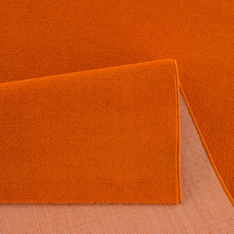 Oranje vloerkleed Boston oranje 9510