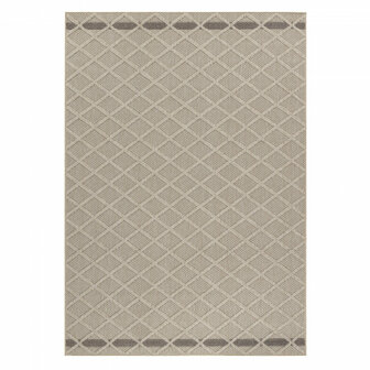 Binnen en buiten vloerkleed Flora beige 4953