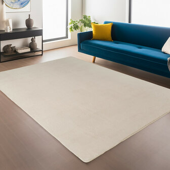 Modern vloerkleed Warschau Cr&egrave;me 1400