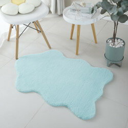 Modern vloerkleed Moscow blauw 5308