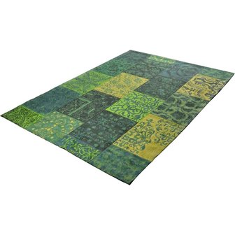 Dalyan Patchwork geel groen