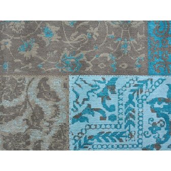 Patchwork karpet Patch Vintage Aqua