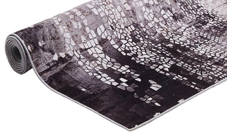 Vloerkleed Oxford kleur grijs