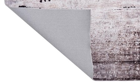 Vloerkleed Oxford kleur grijs