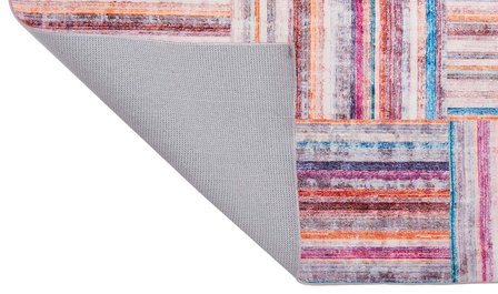 Vloerkleed Blocks kleur multi