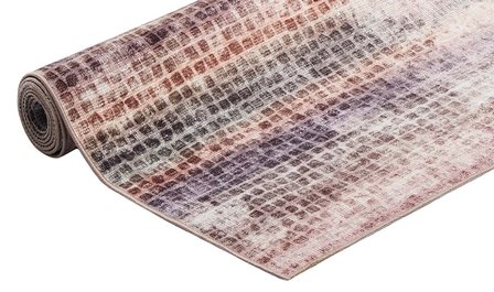 Vloerkleed Mozaiek kleur multi