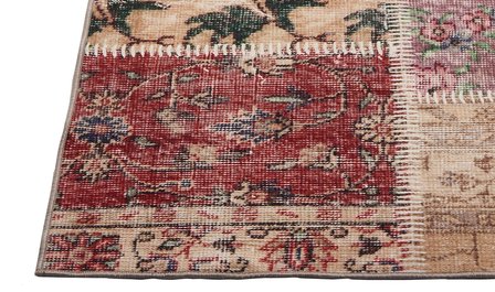 Vloerkleed Patchwork kleur Multi