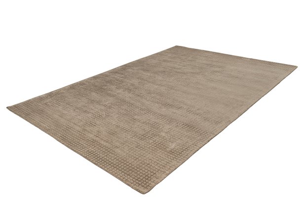 Viscose vloerkleed Vita taupe 125