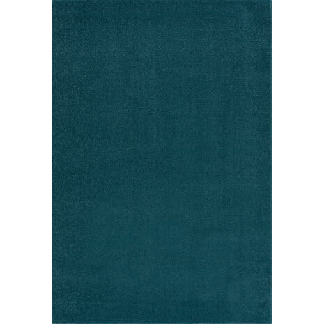 Blauw laagpolig vloerkleed Boston blauw 9505