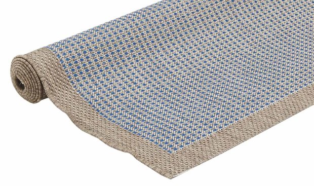 Blauw Outdoor vloerkleed  karpet en tapijt Palma