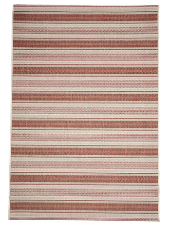Gestreept modern vloerkleed of karpet