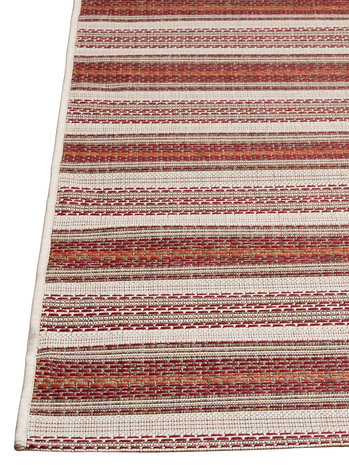 Gestreept modern vloerkleed of karpet