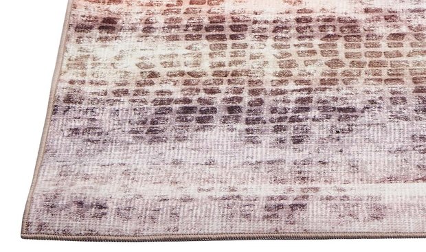 Vloerkleed Mozaiek kleur multi