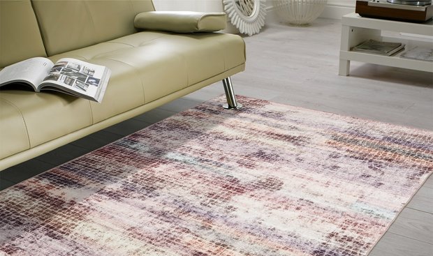 Vloerkleed Mozaiek kleur multi