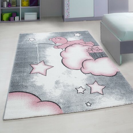 Kinderkamer tapijt Child 580/AY Pink