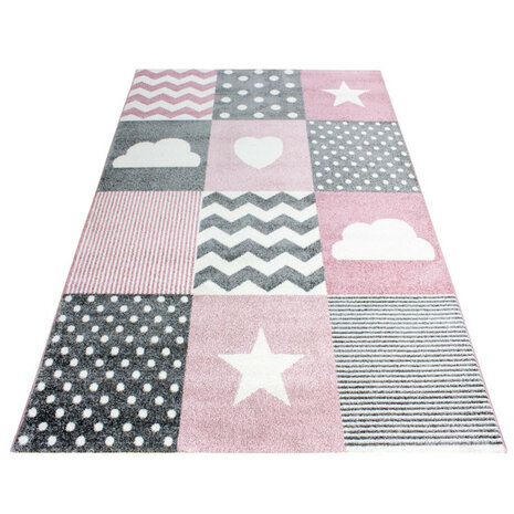 Kinderkamer tapijt Child 620/AY Pink