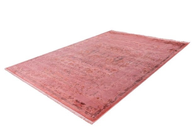 verteren Sicilië metgezel Vintage vloerkleed Madras pink met 3D effect - Vloerkleden en karpetten  rechtstreeks van de groothandel